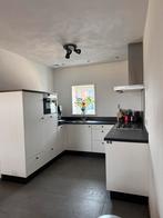 Massief hout de keuken inclusief apparatuur, Ophalen, Zo goed als nieuw, Graniet of Steen, Hoekkeuken