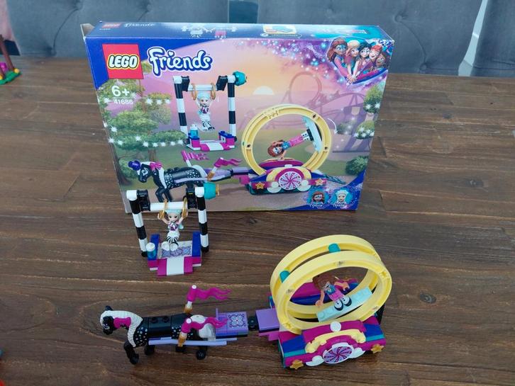Lego Friends 41686 Magische Acrobatiek, Kinderen en Baby's, Speelgoed | Duplo en Lego, Zo goed als nieuw, Lego, Complete set, Ophalen