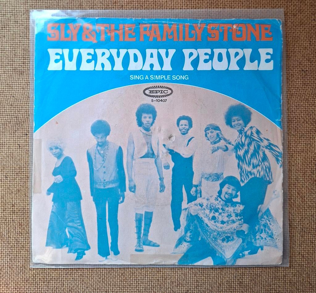 Sly and the Family Stone  - Everyday people - Single is TOP, Cd's en Dvd's, Gebruikt, Verzenden, 7 inch, Single
