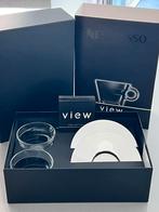 Nespresso VIEW cappuccino set, Nieuw, Ophalen of Verzenden, Glas, Overige stijlen