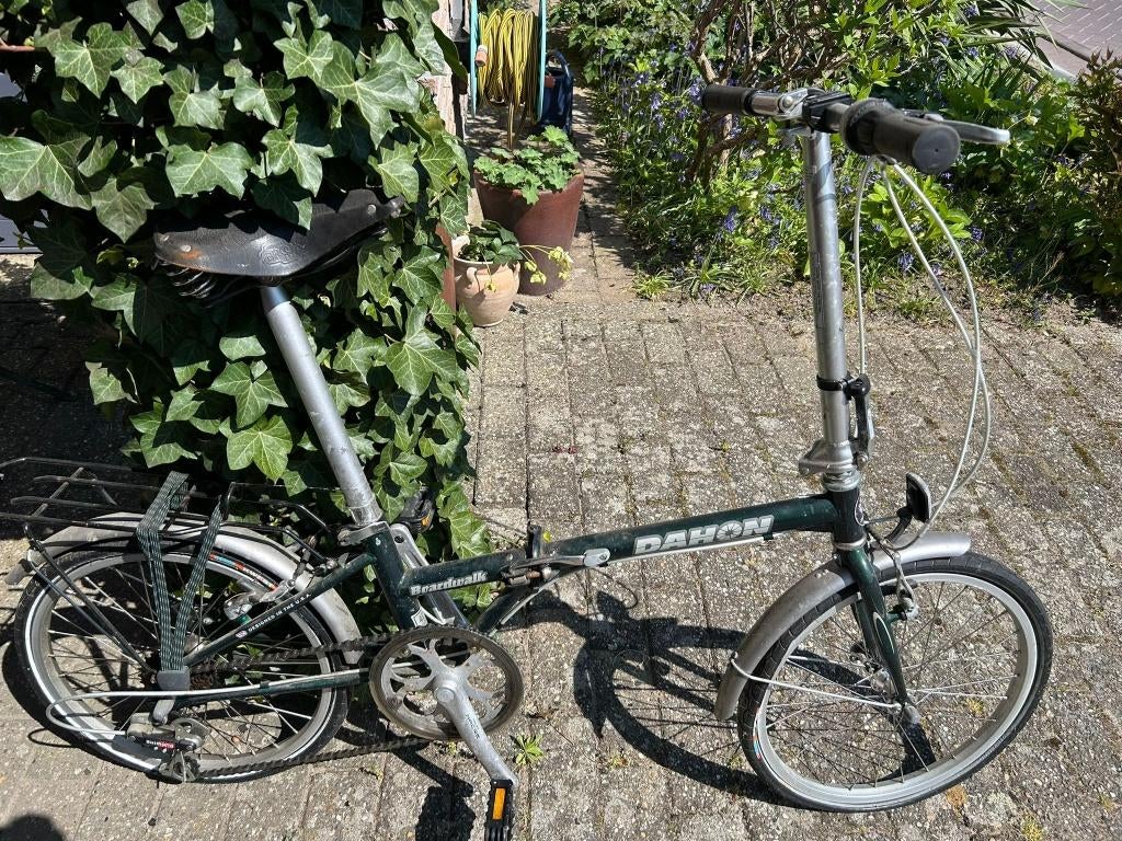 Vouwfiets, Fietsen en Brommers, Fietsen | Vouwfietsen, Ophalen, Gebruikt, 16 tot 18 inch