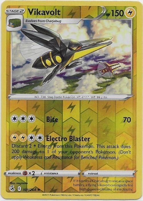 Fusion Strike,  Vikavolt [reverse] 101/264, Verzenden, Nieuw, Losse kaart