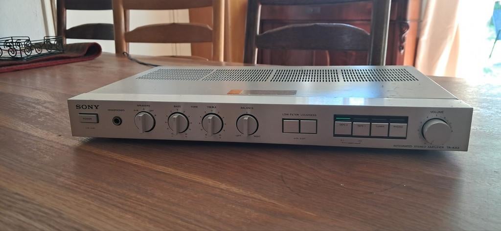 Sony TA-AX2 Geïntegreerde Stereo Versterker, Audio, Tv en Foto, Gebruikt, Ophalen of Verzenden, Sony, Minder dan 60 watt