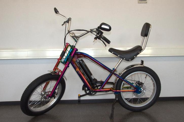 Unieke fiets, Fietsen en Brommers, Fietsen | Cruisers en Lowriders, Nieuw, Lowrider, Aluminium, Minder dan 47 cm, Ophalen