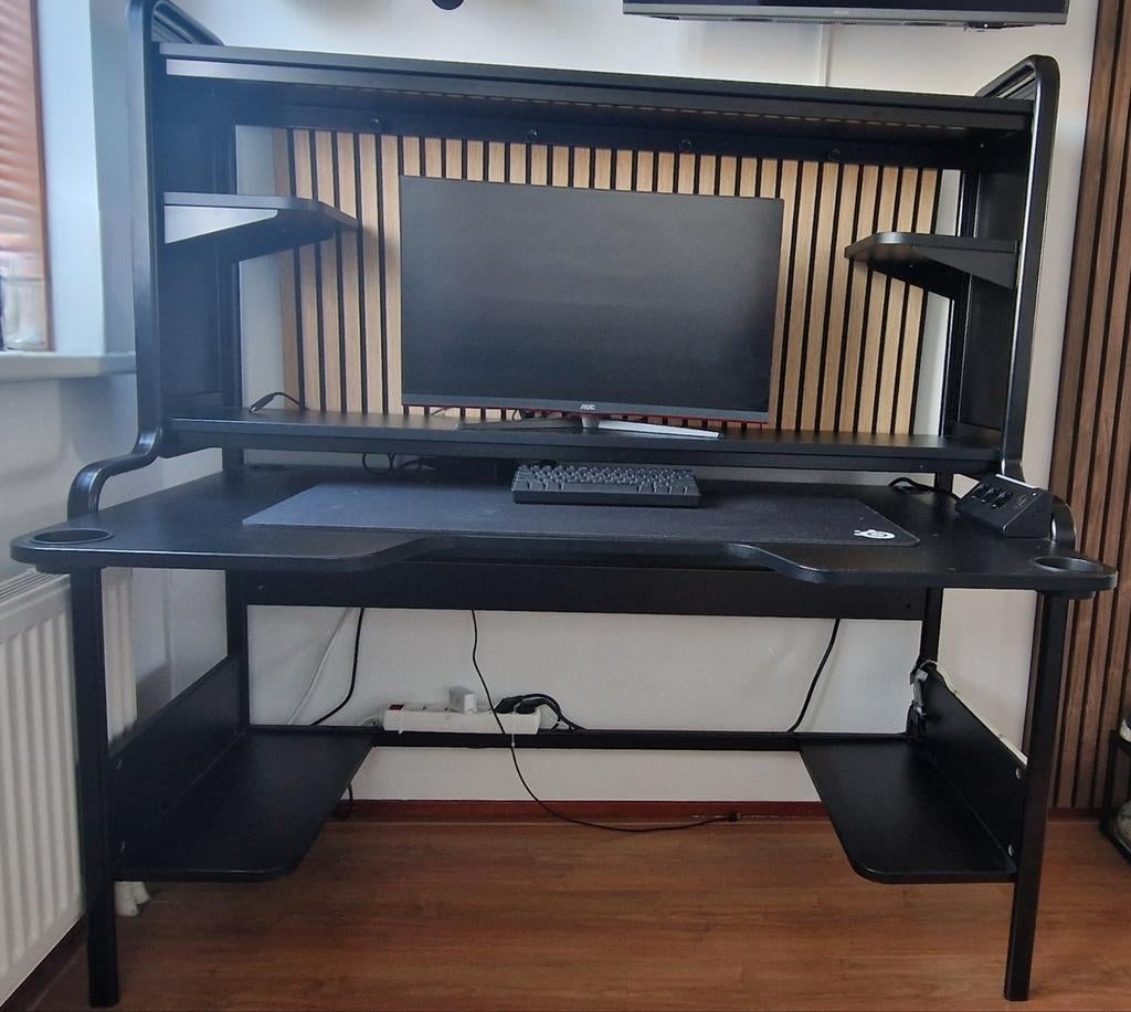Game bureau Fredde van Ikea, 70 tot 120 cm, Ophalen of Verzenden, Zo goed als nieuw, 120 tot 170 cm