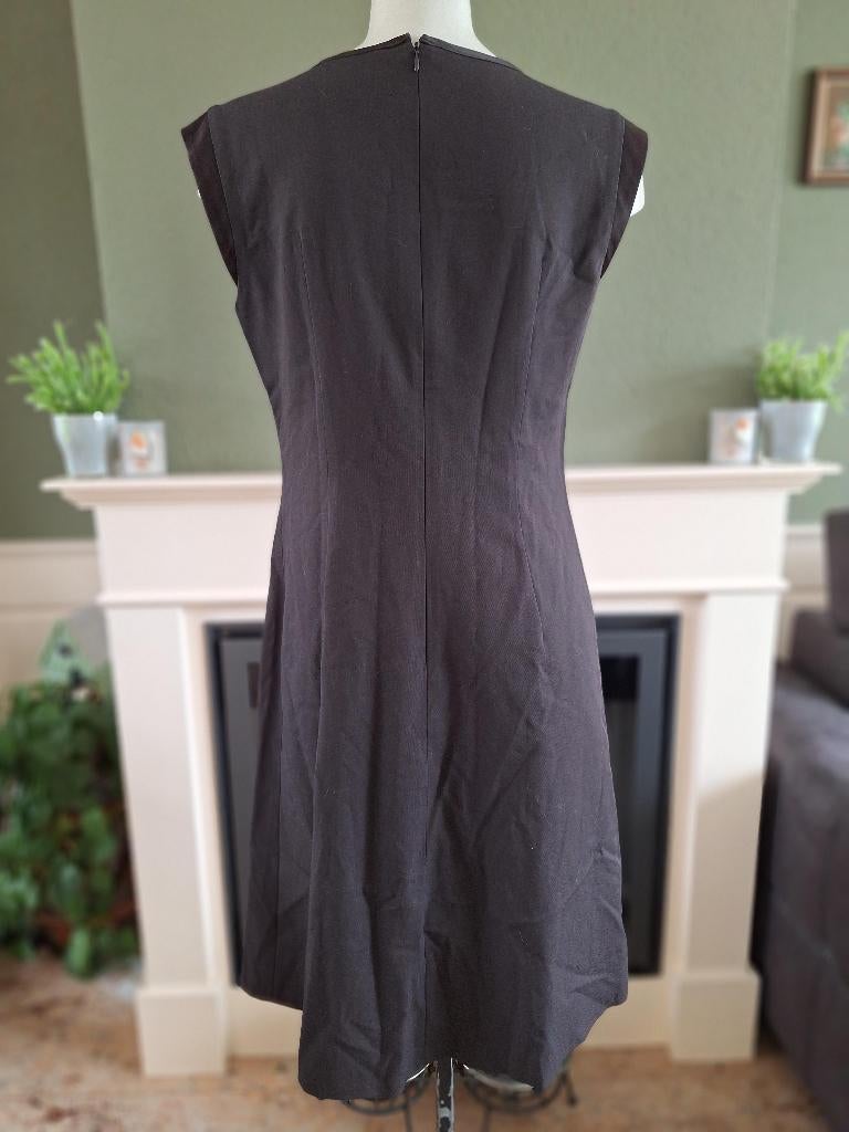 Iro LBD jurk een plaatje zo mooi 42, Bruin, Verzenden, Maat 42/44 (L), Knielengte