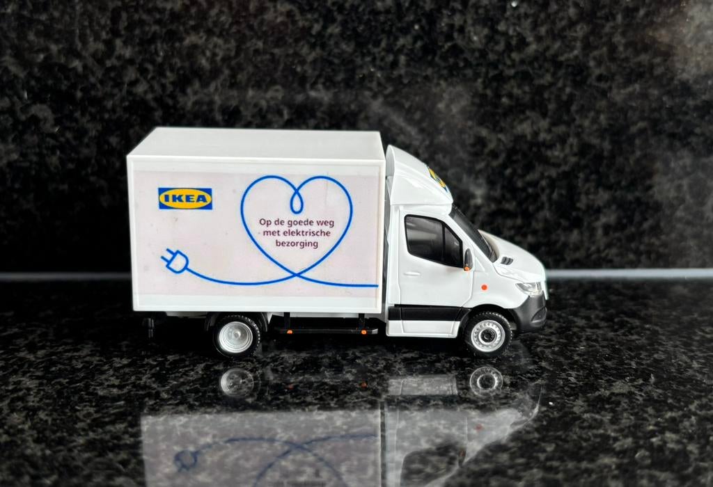 Decals transfer set Ikea bezorgdienst bezorgauto 1:87 H0, Verzenden, Nieuw