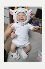 Realistische baby pop levensecht Vivienne (49cm), Ophalen of Verzenden, Nieuw, Pop