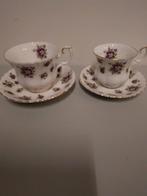 Set dames en heren Royal Albert kop /schotels,SWEETS VIOLETS, Ophalen of Verzenden