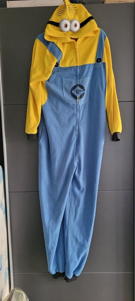 Minion Onesie - Comfortabele Jumpsuit voor Kinderen, Kinderen en Baby's, Ophalen of Verzenden, 170 of groter, Jongen of Meisje