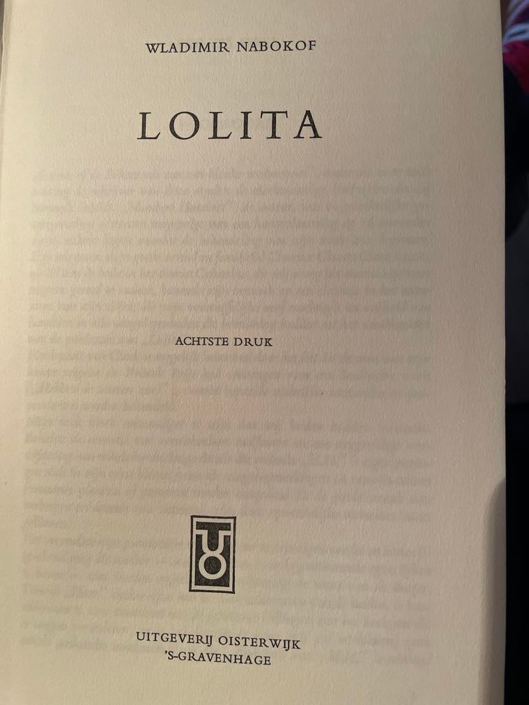 Lolita - Vladimir Nabokov, Boeken, Ophalen of Verzenden, Gelezen, Nederland