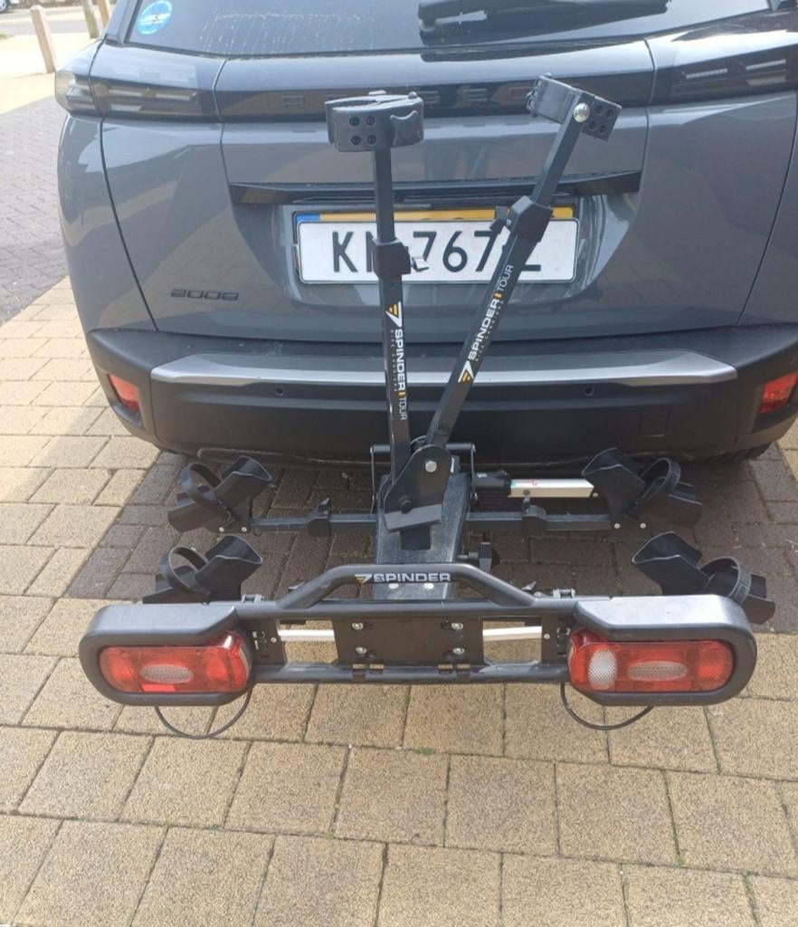 Spinder fietsendrager,  kantelbaar, verder info zie beschrij, Ophalen, Trekhaakdrager