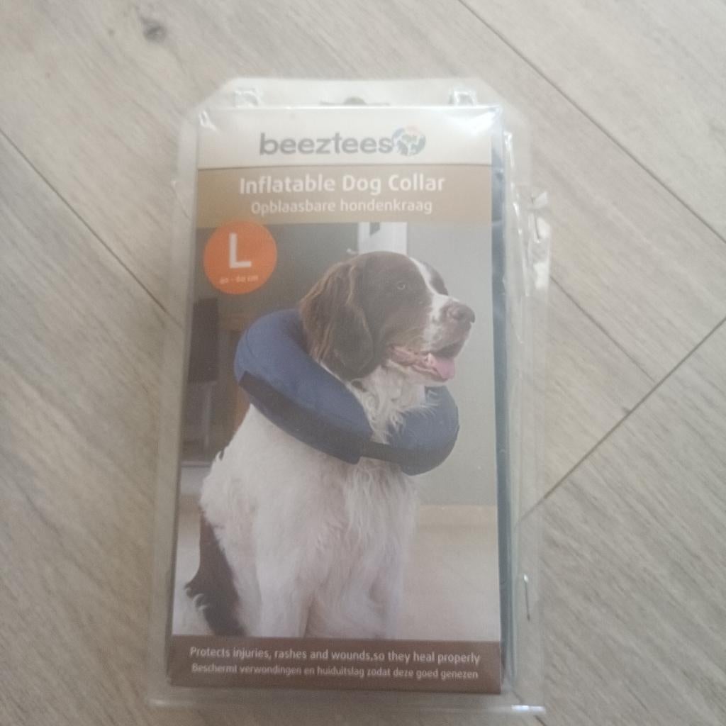 Opblaasbare kraag voor hond, Dieren en Toebehoren, Honden-accessoires, Ophalen of Verzenden, Zo goed als nieuw
