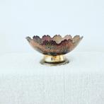 Messing schaal met pauw decoratie, Antiek en Kunst, Ophalen of Verzenden