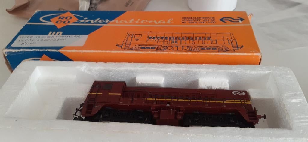 Roco dieselloc ho ns, Gelijkstroom, Analoog, Ophalen of Verzenden, Roco