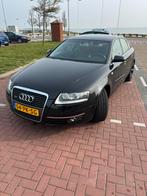LAAG KM Audi A6 3.2 FSI 188KW Quattro Tiptr. 2004 Zwart, Automaat, Parkeersensor, 1655 kg, Zwart