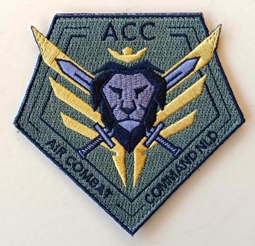 patch KLu Air Combat Command, Verzenden, Luchtmacht, Nederland, Embleem of Badge