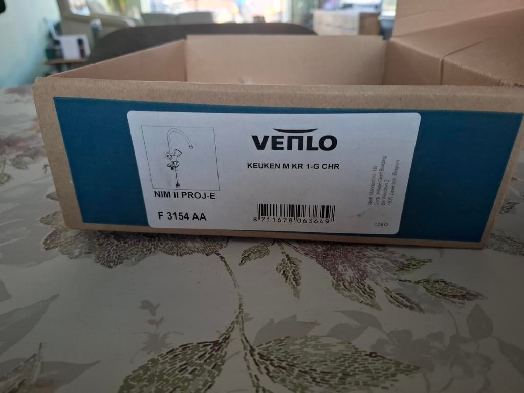 Nieuwe Venlo Keukenmengkraan Chroom - NIM II PROJ-E, Ophalen, Overige typen, Metaal, Overige merken