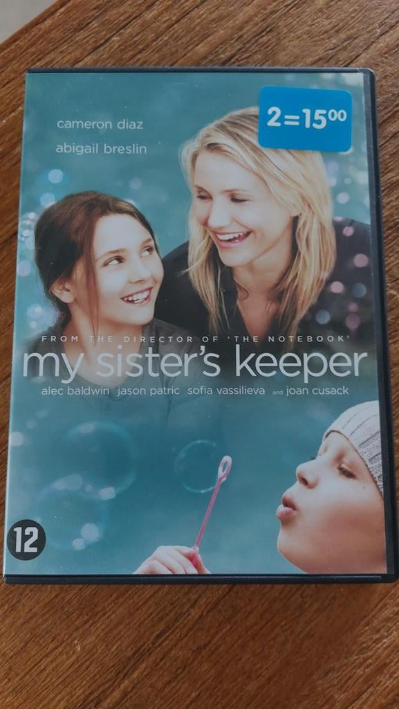 DVD My Sister's Keeper met Cameron Diaz, Vanaf 12 jaar, Ophalen of Verzenden, Zo goed als nieuw, Drama