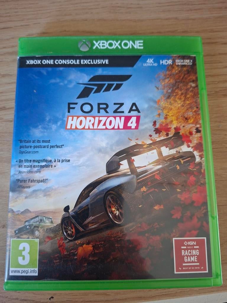 Forza Horizon 4 Xbox One, Spelcomputers en Games, Games | Xbox One, Zo goed als nieuw, Racen en Vliegen, 1 speler, Vanaf 3 jaar