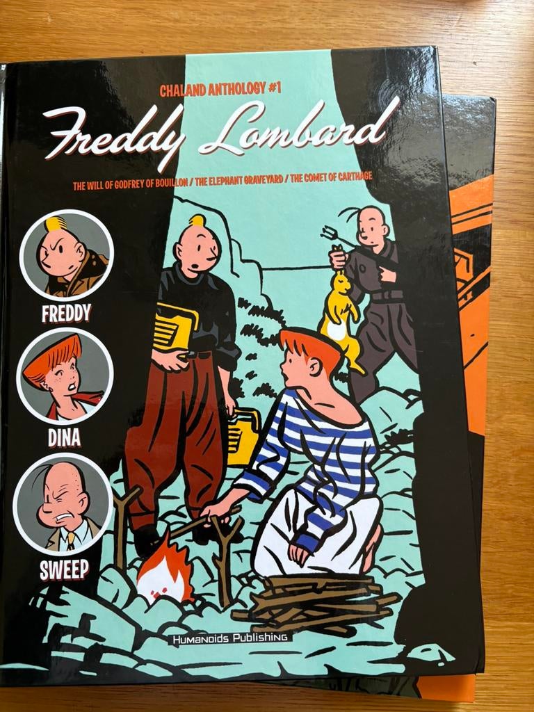 Yves Chaland Freddy Lombard - Twee delen HC - los te koop, Eén stripboek, Ophalen of Verzenden, Zo goed als nieuw