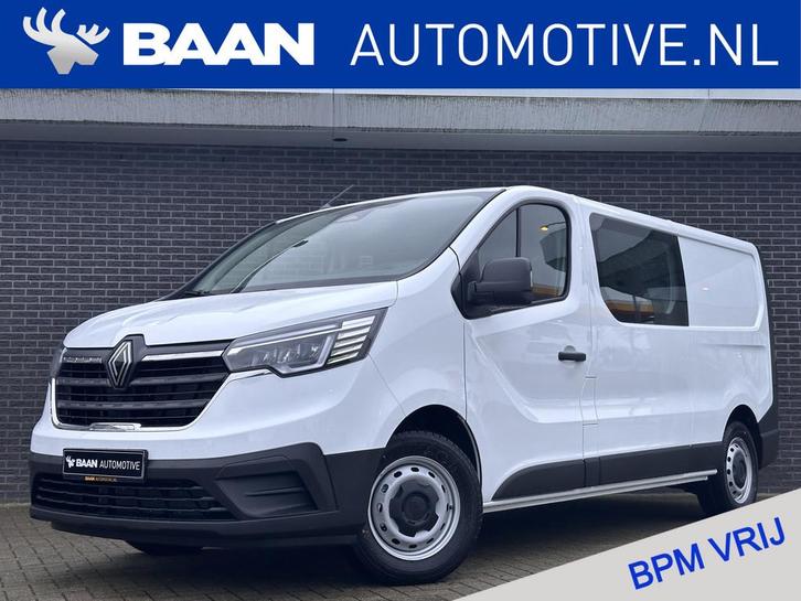 Renault Trafic 2.0 Blue dCi 130 T29 L2H1 Advance DC | Houten, Auto's, Bestelauto's, Bedrijf, Te koop, ABS, Airbags, Airconditioning