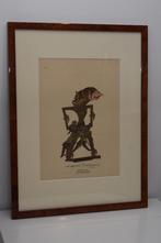 Oude Steendruk Wayang Indonesia 1919, Ophalen of Verzenden