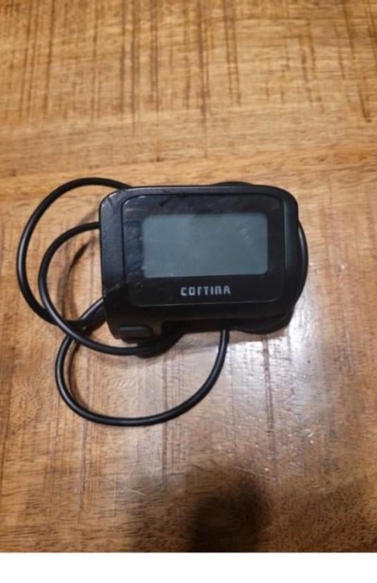 Te koop display van cortina bafang, Fietsen en Brommers, Fietsaccessoires | Fietscomputers, Ophalen, Gebruikt