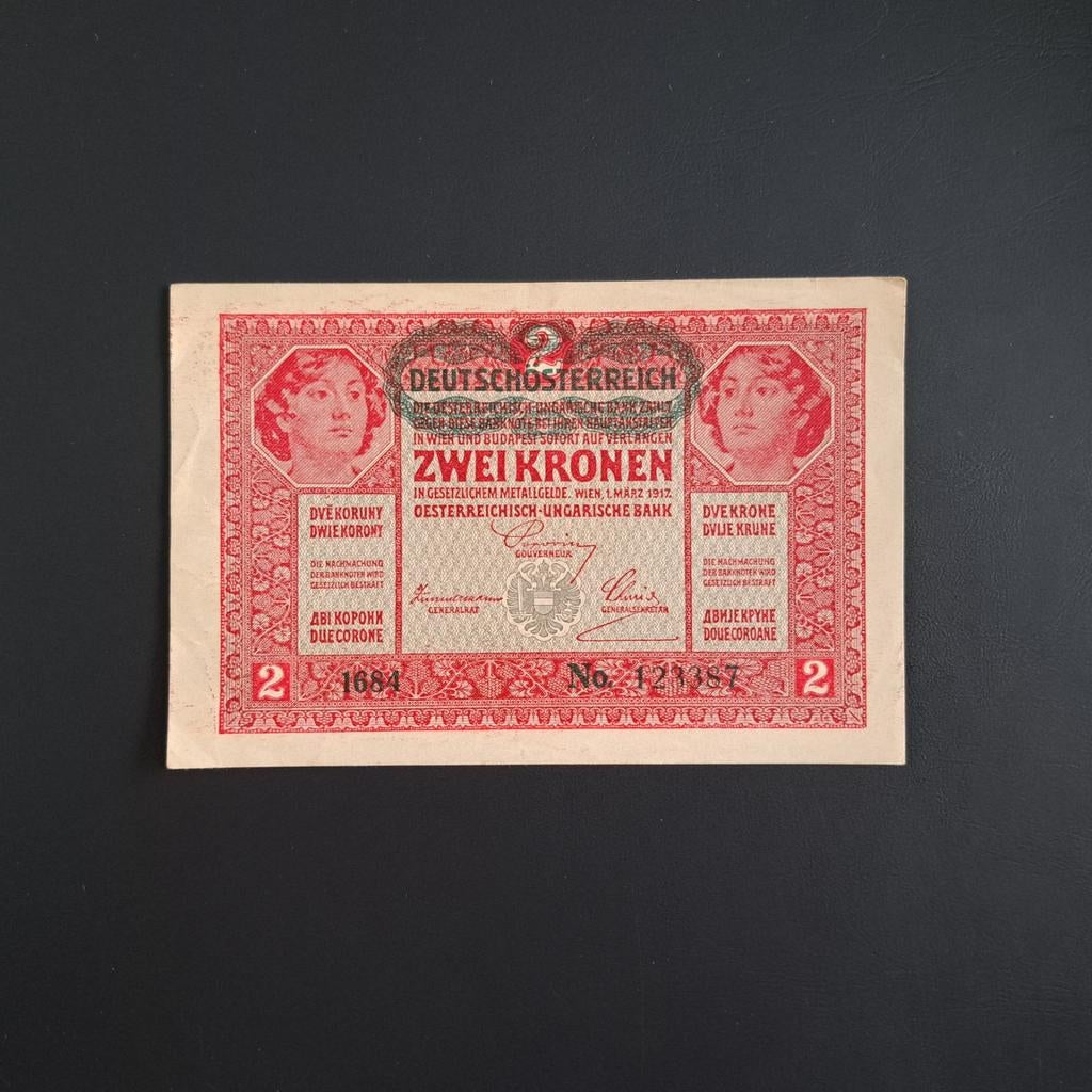 2 kronen Oostenrijk-Hongarije #062, Postzegels en Munten, Bankbiljetten | Europa | Niet-Eurobiljetten, Verzenden, Overige landen