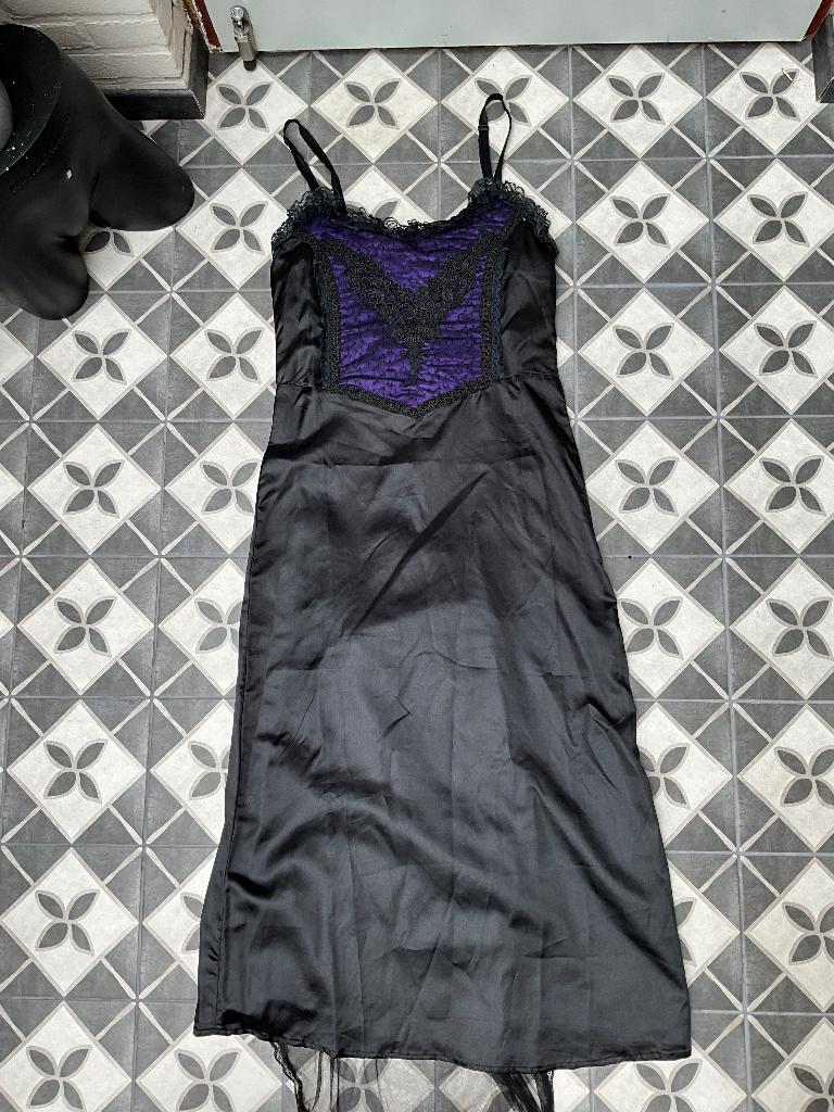 Gave Gothic style  jurk Merk Raven Maat M/L, Maat 38/40 (M), Zwart, Nieuw, Ophalen of Verzenden