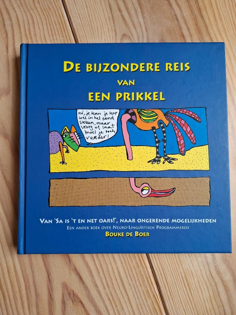 Boek De bijzondere reis van een prikkel, Bouke de Boer, Boeken, Ophalen, Zo goed als nieuw