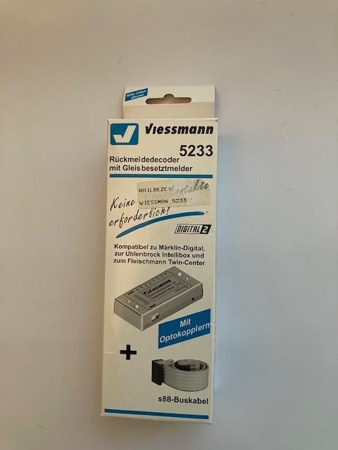 Viessmann 5233 terugmelddecoder, Hobby en Vrije tijd, Overige merken, Gelijkstroom, Overige typen, Ophalen of Verzenden