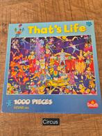 That's Life Puzzel Circus 1000 stukjes, Hobby en Vrije tijd, Ophalen, 500 t/m 1500 stukjes, Zo goed als nieuw, Legpuzzel