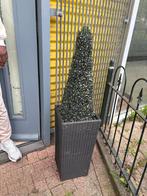 Plantenbak met nep heg (voor buiten), Tuin en Terras, Tuinhekken en Hekwerk, Ophalen, Zo goed als nieuw, IJzer, Tuinhek