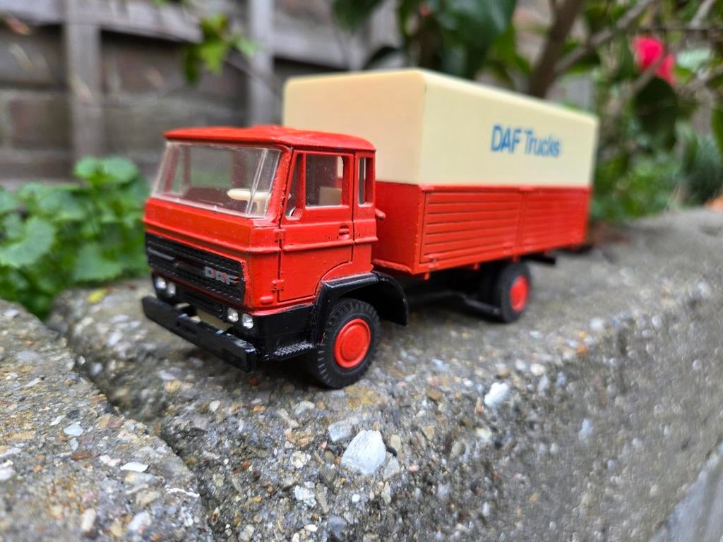 Liontoys Daf 2100 bakwagen, Ophalen of Verzenden, Zo goed als nieuw, Bus of Vrachtwagen, Lion Toys