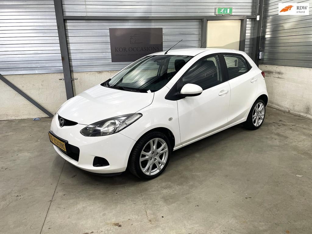 Mazda 2 1.3TS Plus 2e eigenaar volledig onderhouden zeer net, Voorwielaandrijving, Stof, Gebruikt, Elektrische ramen