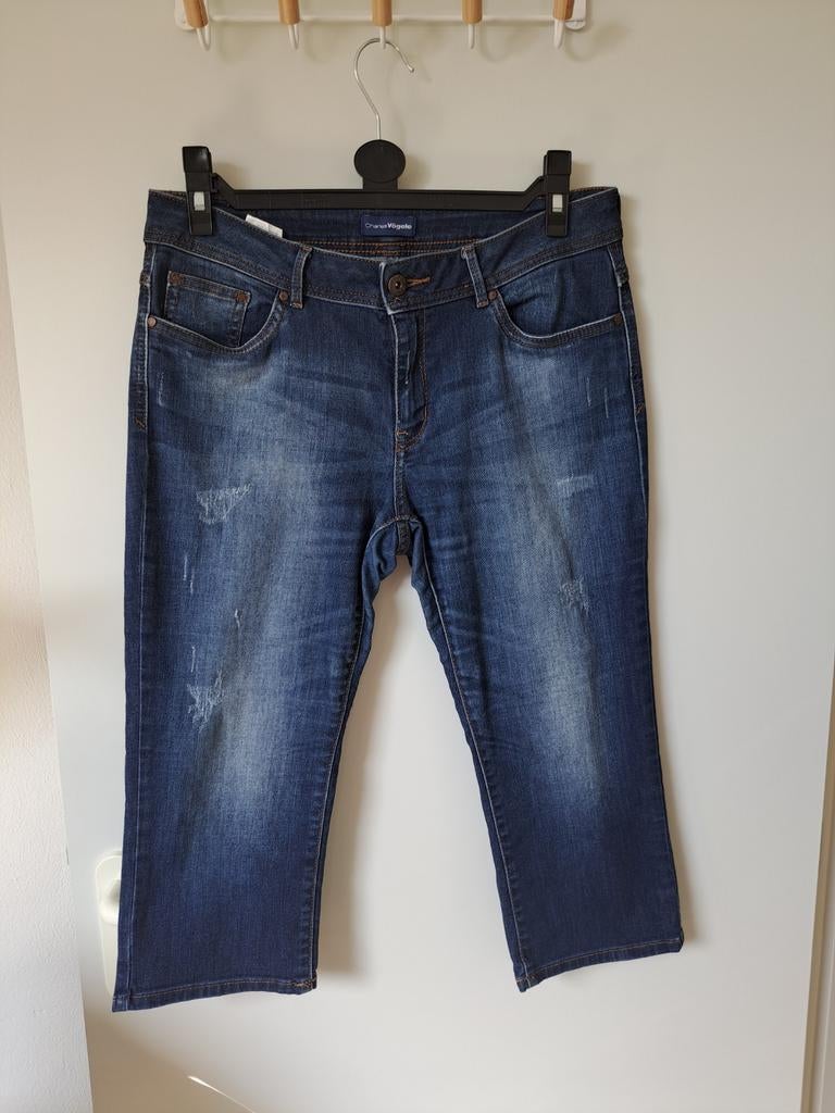 Charles Vögele BermudaJeans - Maat 40, Charles Vögele, Ophalen of Verzenden, Gedragen, Blauw