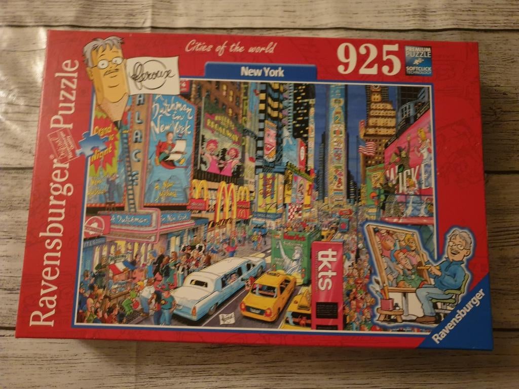 Legpuzzel New York 925 stukjes, Hobby en Vrije tijd, Denksport en Puzzels, Ophalen of Verzenden, 500 t/m 1500 stukjes, Gebruikt