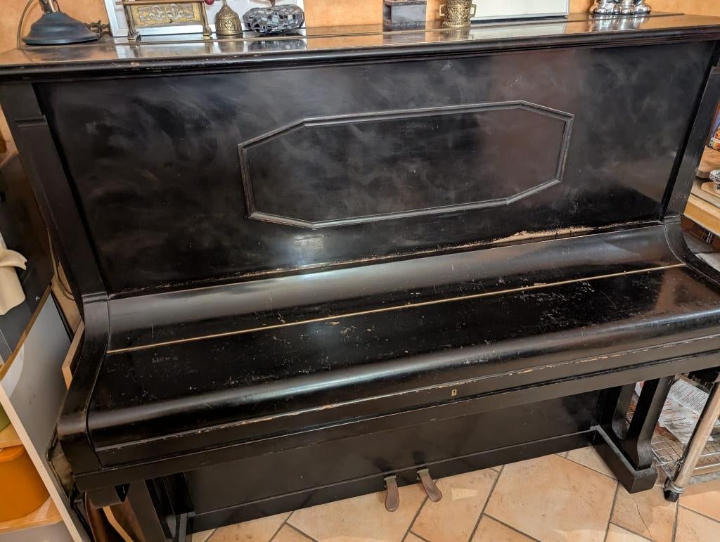 Bachmann piano – liefdevol gebruikt, Muziek en Instrumenten, Piano's, Ophalen, Gebruikt, Zwart, Piano