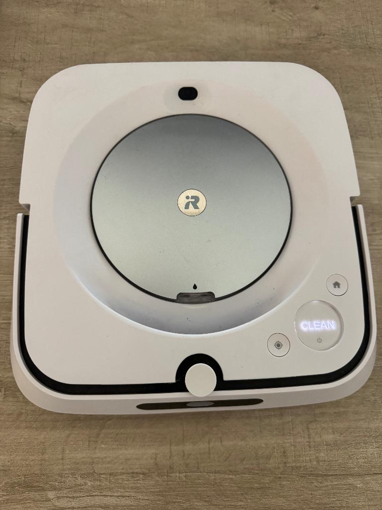 ZGAN - iRobot Braava Jet M6 (Dweilrobot), Ophalen, Zo goed als nieuw, Reservoir, Robotstofzuiger