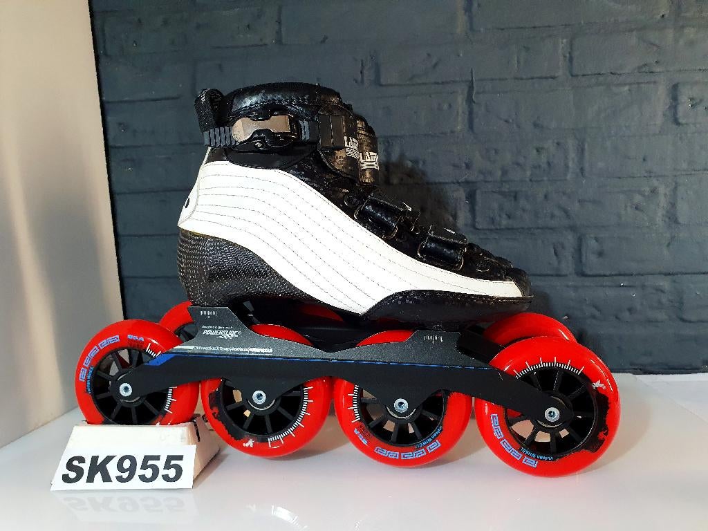 DMB Lazer Xtech Sonic Skeelers Skates 4x100 100mm Maat 38, Verzenden, Kinderen, Zo goed als nieuw, Inline skates 4 wielen