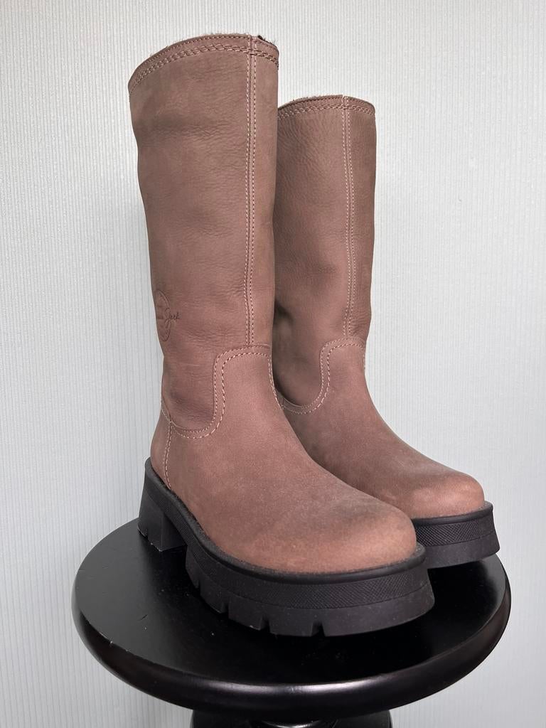Panama Jack laarzen waterproof 37, Kleding | Dames, Schoenen, Ophalen of Verzenden, Zo goed als nieuw, Bruin