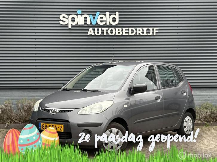 Hyundai i10 1.1 Dynamic - Airco - Nap - Elektrische ramen -, Auto's, Hyundai, Bedrijf, Te koop, i10, ABS, Airbags, Airconditioning