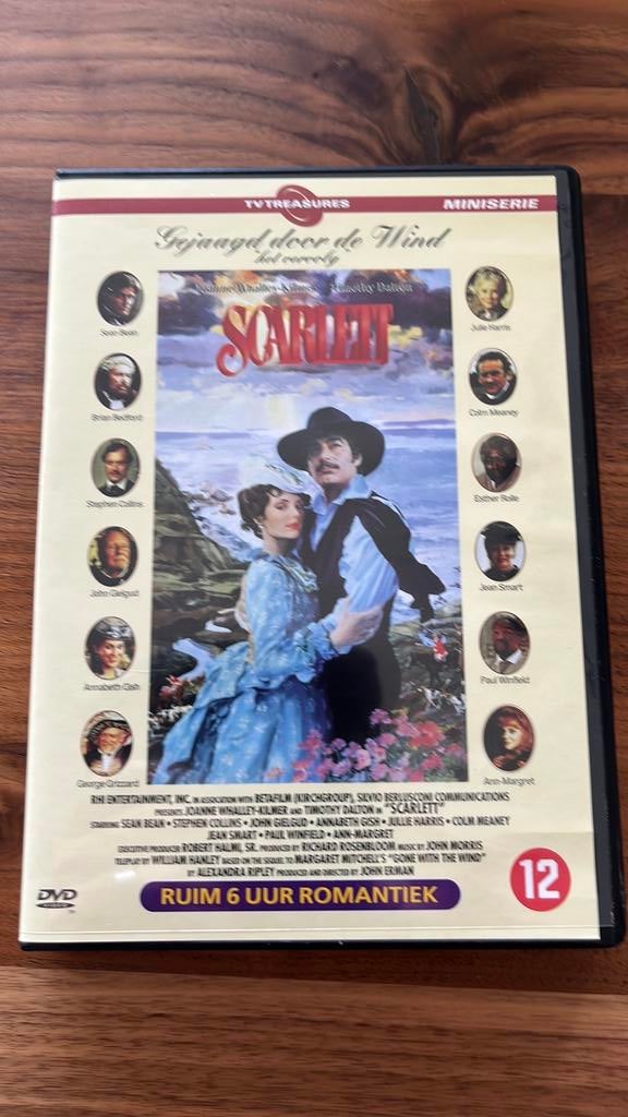 Scarlett dvd, Cd's en Dvd's, Gebruikt, Verzenden, Voor 1940, Actie en Avontuur