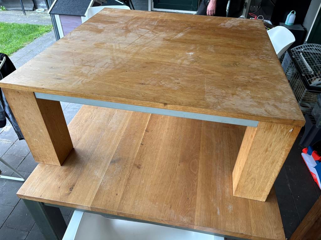 Eetkamer tafel en salontafel, Huis en Inrichting, Tafels | Eettafels, Ophalen, 200 cm of meer, 50 tot 100 cm, Zo goed als nieuw