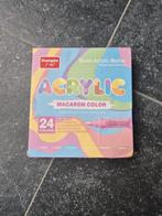 Guangna Brush Acrylic Marker macaron color 24 colors, Hobby en Vrije tijd, Tekenen, Ophalen of Verzenden, Zo goed als nieuw, Potlood of Stift
