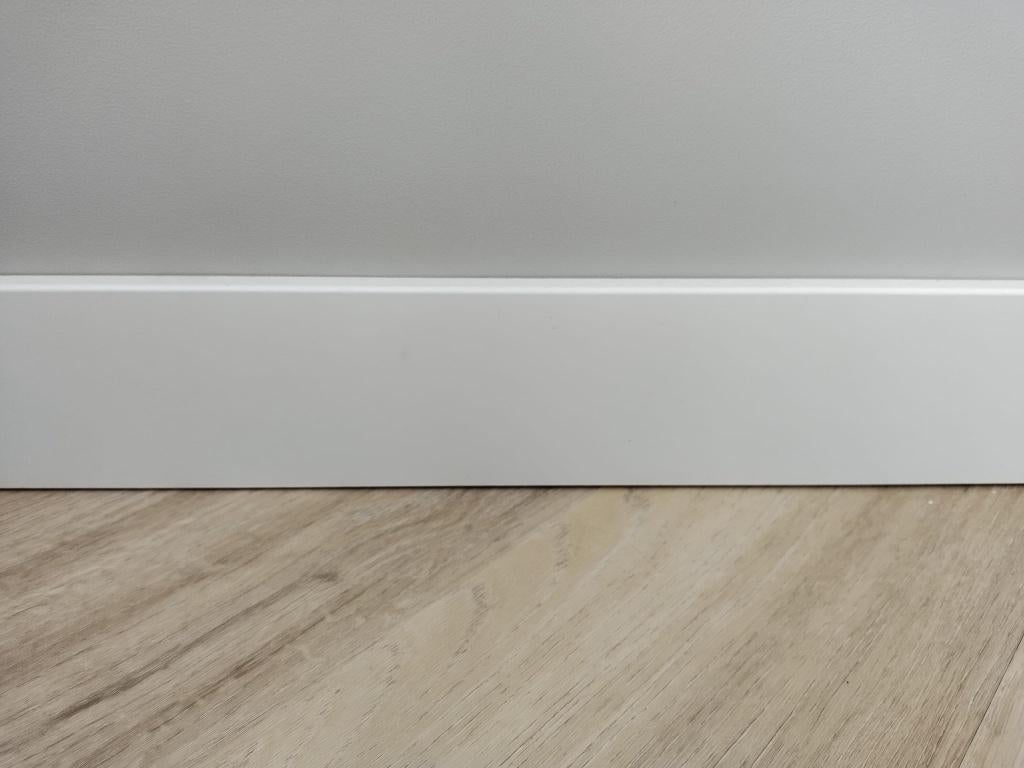 MDF plinten te koop 12x55 gegrond, Doe-het-zelf en Verbouw, Ophalen, Minder dan 25 mm, Nieuw, Plank
