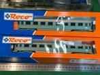 2x Roco 44283 NS turquoise rijtuig ZGAN in doos, Wagon, Ophalen of Verzenden, Roco, NS