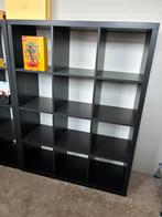 Te Koop: Kast met vakken zwart, Zo goed als nieuw, Minder dan 100 cm, 25 tot 50 cm, 50 tot 100 cm