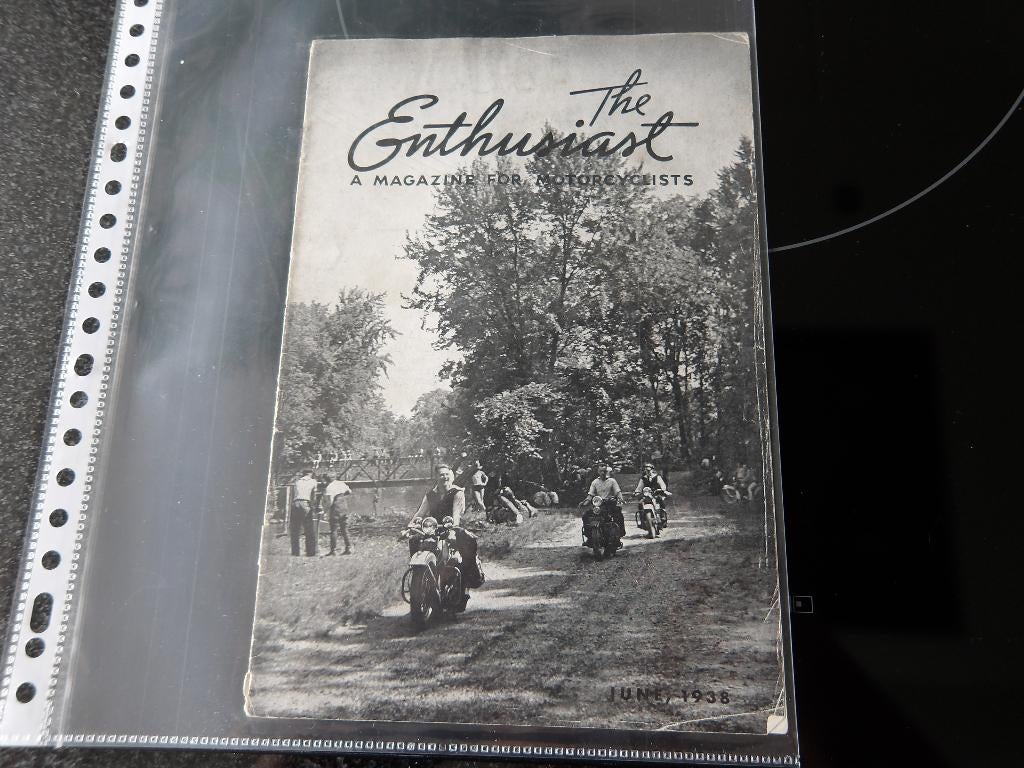 Harley Davidson The Enthusiast June 1938, Verzenden, Harley-Davidson of Buell